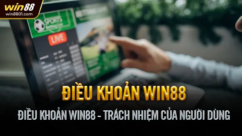 Điều khoản Win88 - Quy định cần biết trước khi tham gia Điều khoản Win88 - Trách Nhiệm Của Người Dùng