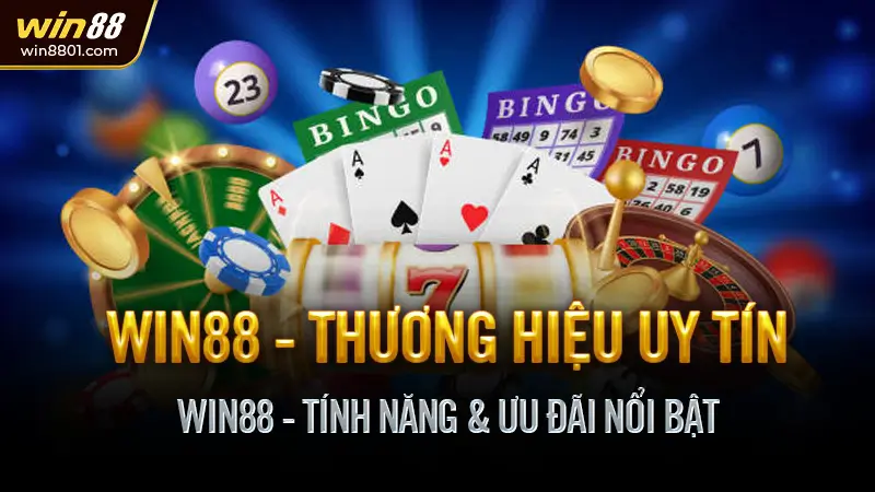 Win88 - Link vào Win88 sân chơi cược uy tín hàng đầu 2025 Win88 - Tính Năng & Ưu Đãi Nổi Bật